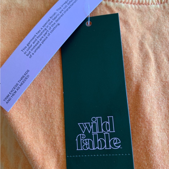 Wild Fable Women’s Orange Sleeveless Tank NWT SIZE M - Picture 5 of 8